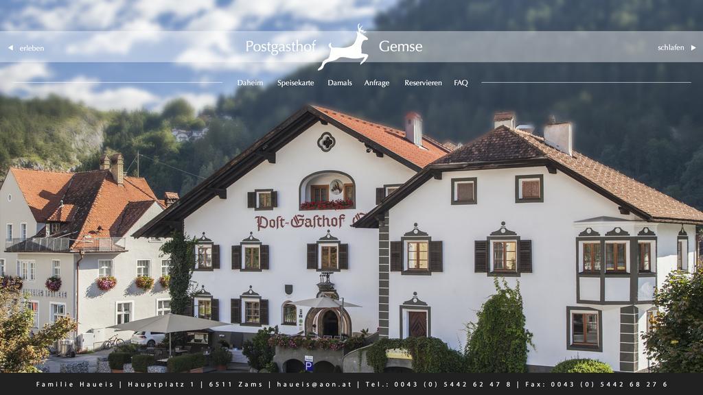 Pension Garni Gemse Zams Zewnętrze zdjęcie